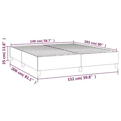 Struttura letto in similpelle bianca, compensato, legno ingegnerizzato Queen