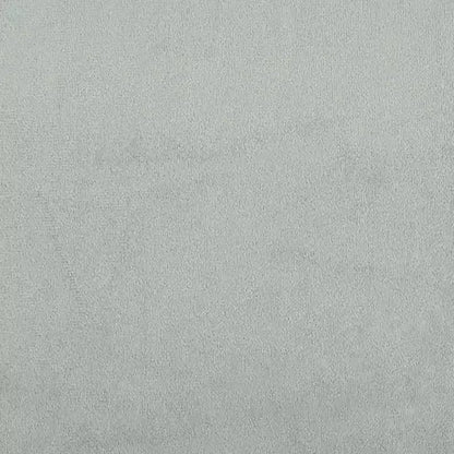 Giroletto Con Testiera Velluto Grigio Chiaro, Compensato, Legno Ingegnerizzato