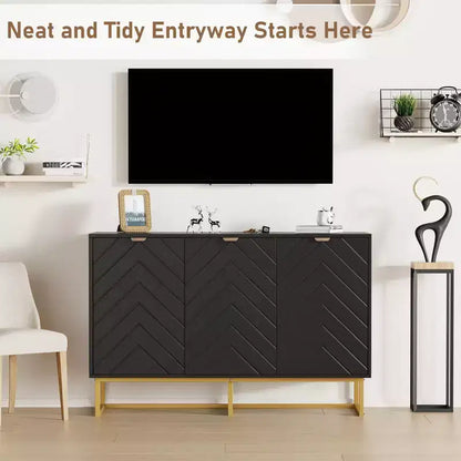 Mobile buffet, Armadietto contenitore con ripiani, Credenza in legno con consolle per organizzazione, Cucina, Sala da pranzo, Salotto, Ingresso