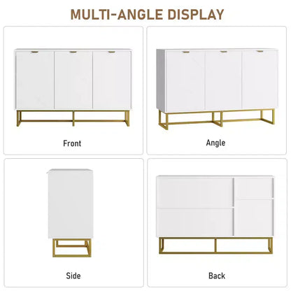 Mobile buffet, Armadietto contenitore con ripiani, Credenza in legno con consolle per organizzazione, Cucina, Sala da pranzo, Salotto, Ingresso
