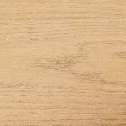 Tavolino rotondo con cassetto, base a X in legno – Naturale chiaro