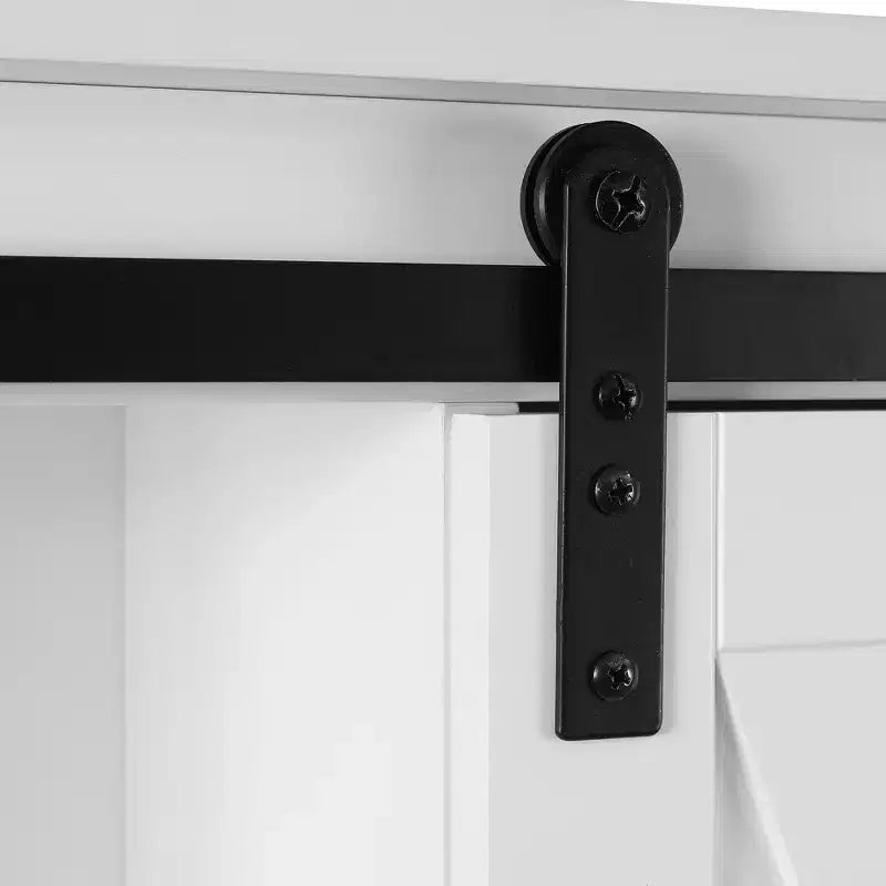 Mobiletto salvaspazio da bagno sopra il WC in stile rustico con 5 ripiani e anta scorrevole
